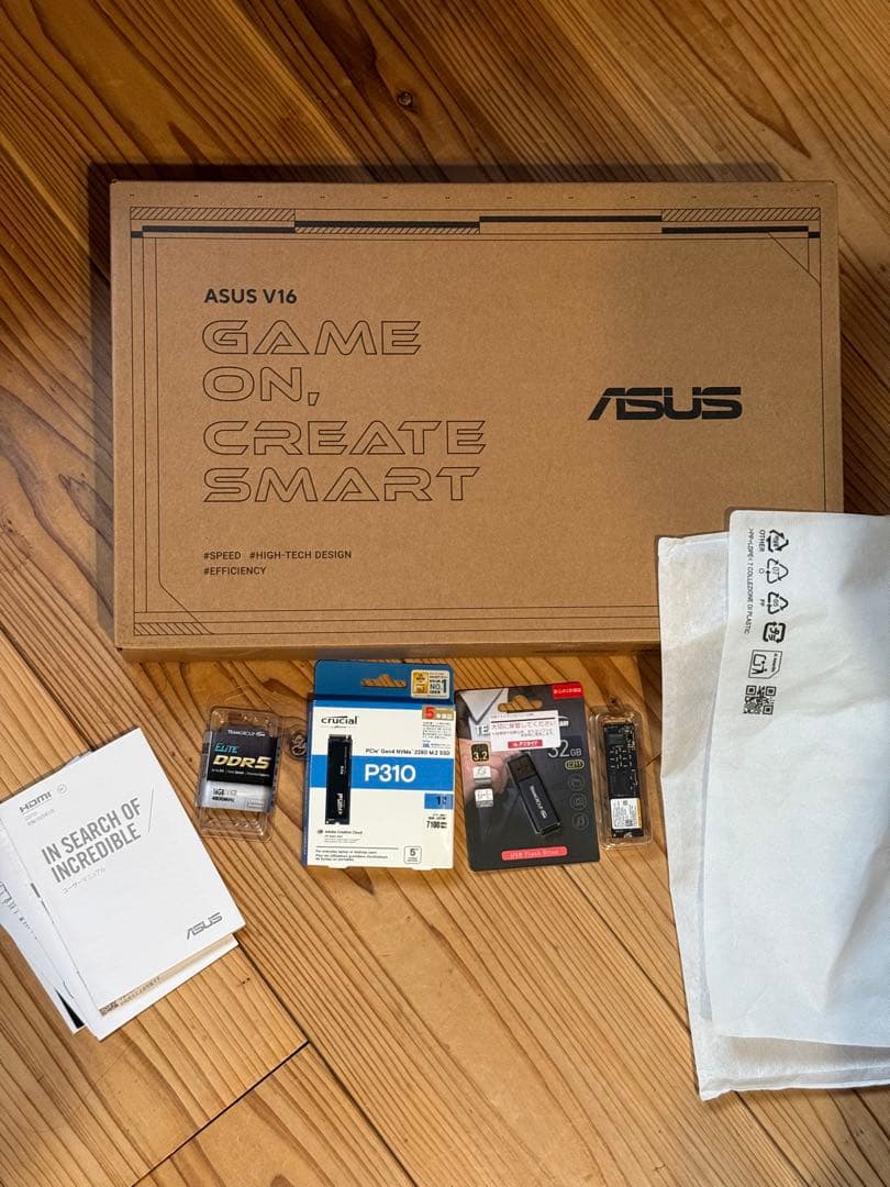 1TB メモリ32GB ASUSノートPC Intel Core i7 RTX