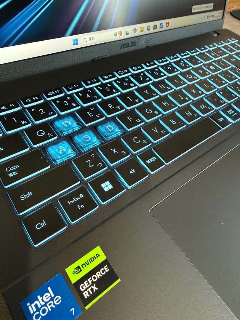 1TB メモリ32GB ASUSノートPC Intel Core i7 RTX