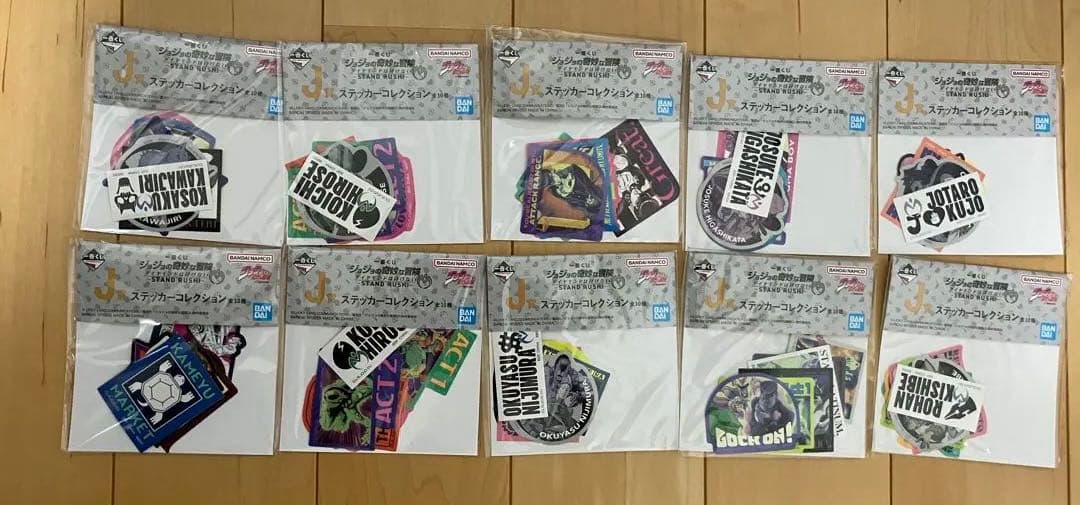 豪華42点セット一番くじ ジョジョ STAND RUSH 全賞フルコンプPOP付