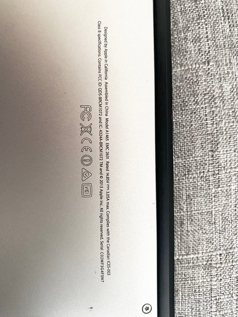 MacBook Air 11インチ