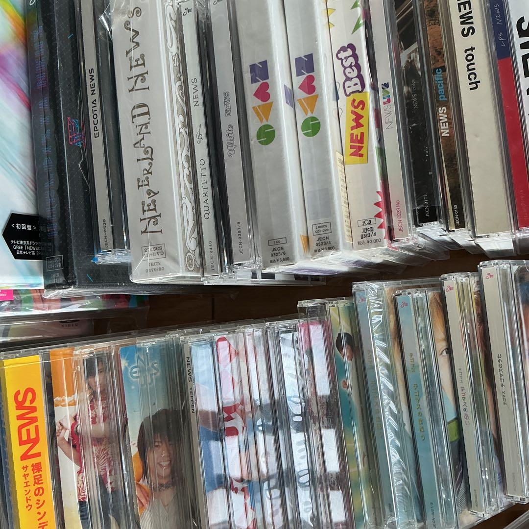 NEWS グッズ　まとめ売り　CD、Blu-ray、DVD等１００枚以上