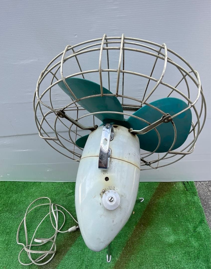 富士扇風機　ロケット型　レトロ　当時物　ヴィンテージ