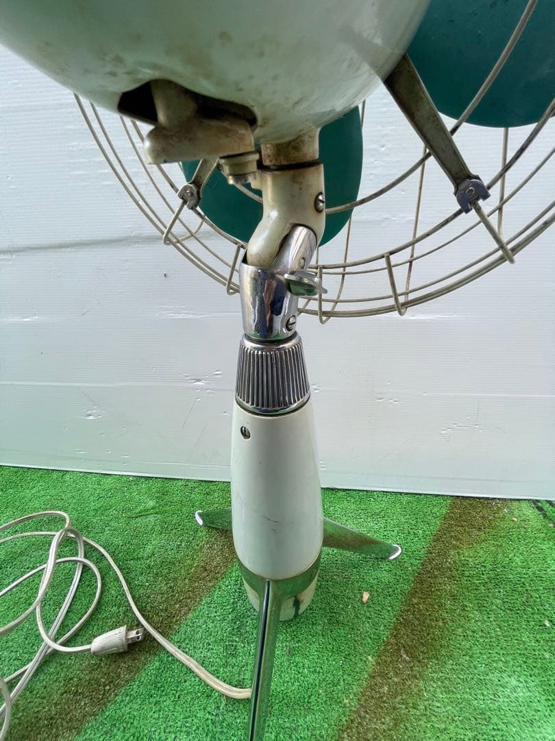 富士扇風機　ロケット型　レトロ　当時物　ヴィンテージ