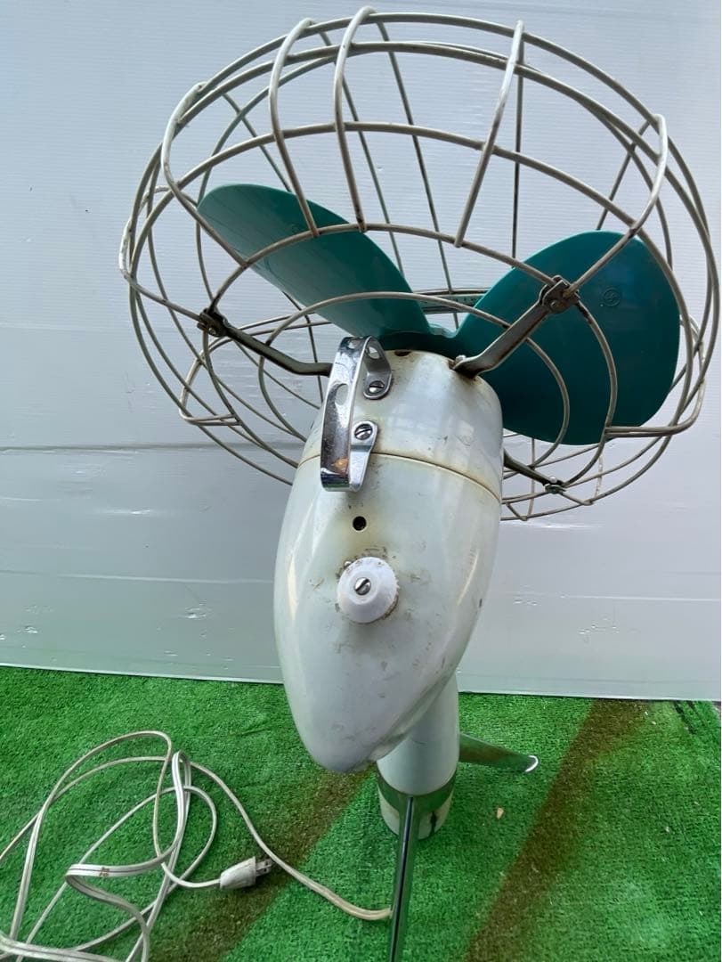 富士扇風機　ロケット型　レトロ　当時物　ヴィンテージ
