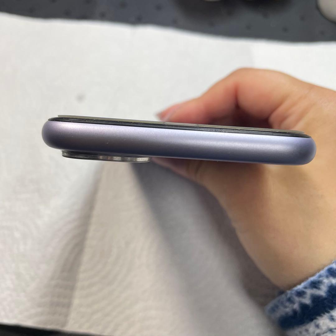 【美品】 iPhone11 本体 64GB SIMフリー パープル アイフォン