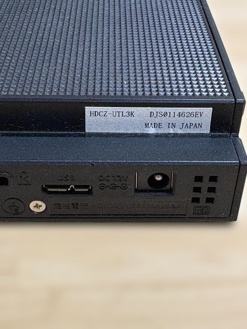 IODATA HDCZ-UTL3K 3TB外付ハードディスク フォーマット済み
