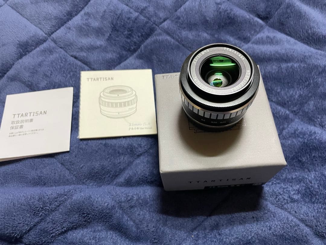 TTArtisan23mm F1.4xマウント使用3ヶ月程度フィルターおまけ付