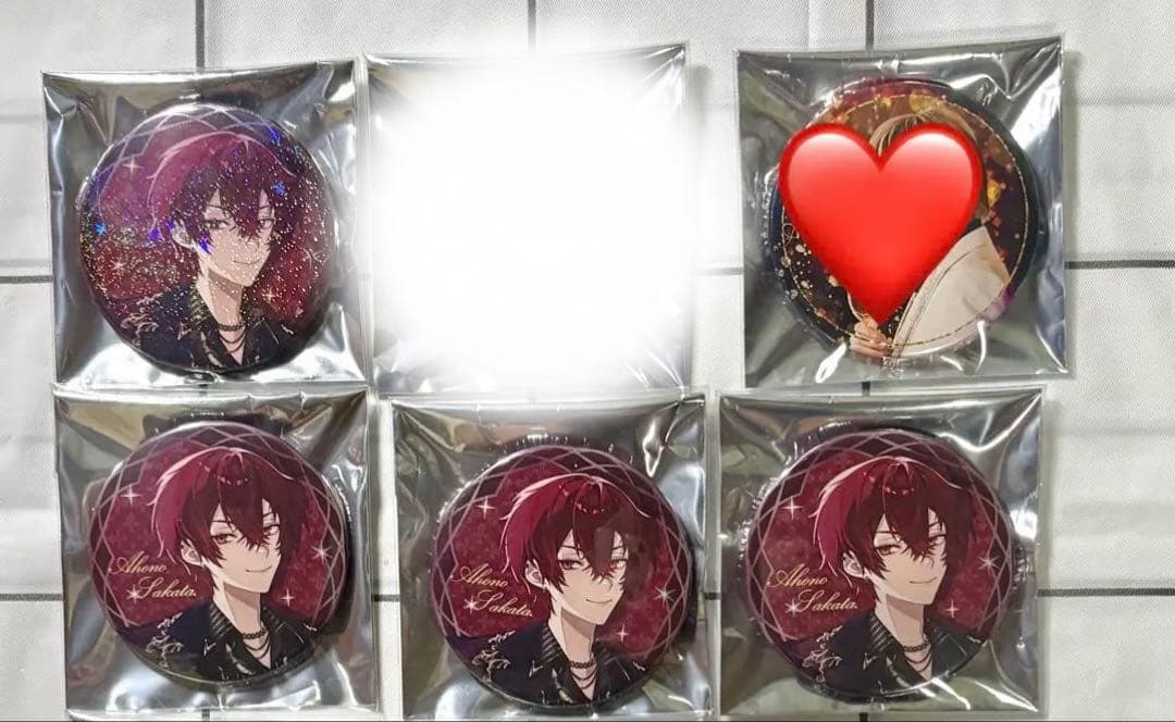 しまさか BD 2025 となりの坂田 シクレ 等身 デフォ 缶バッジ ②