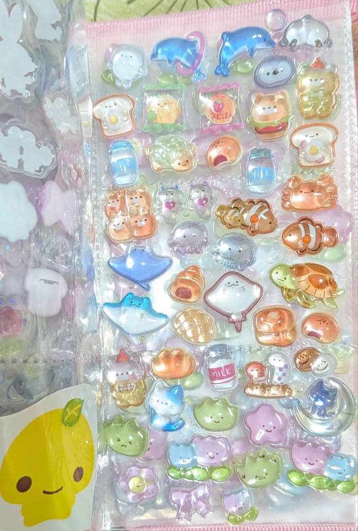 シール帳 完成品 サンリオ あわわちゃん