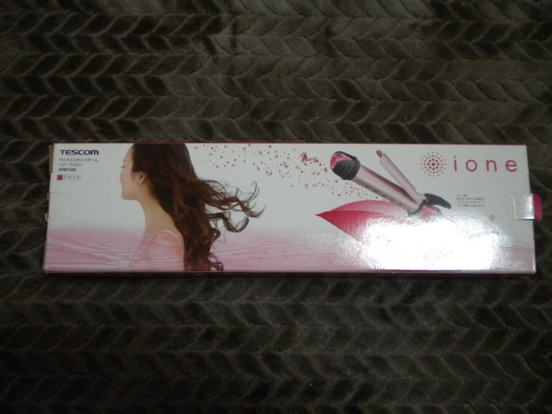 ヘアーアイロン 新品、カラーピンク