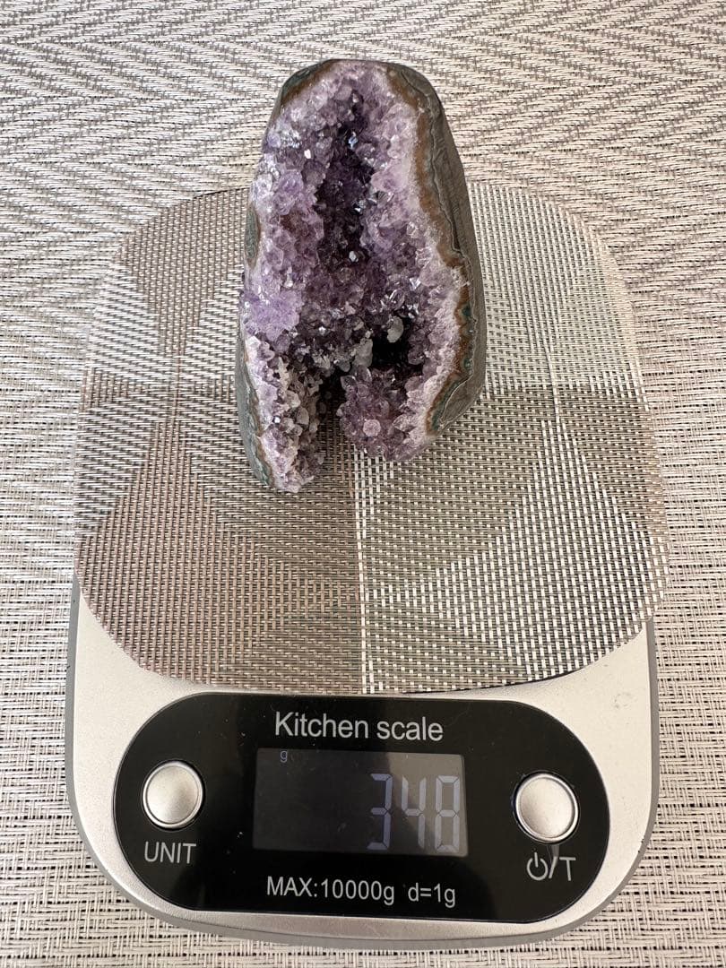 ころんと可愛い✨ウルグアイ産アメジストドーム 348g 高品質 1104