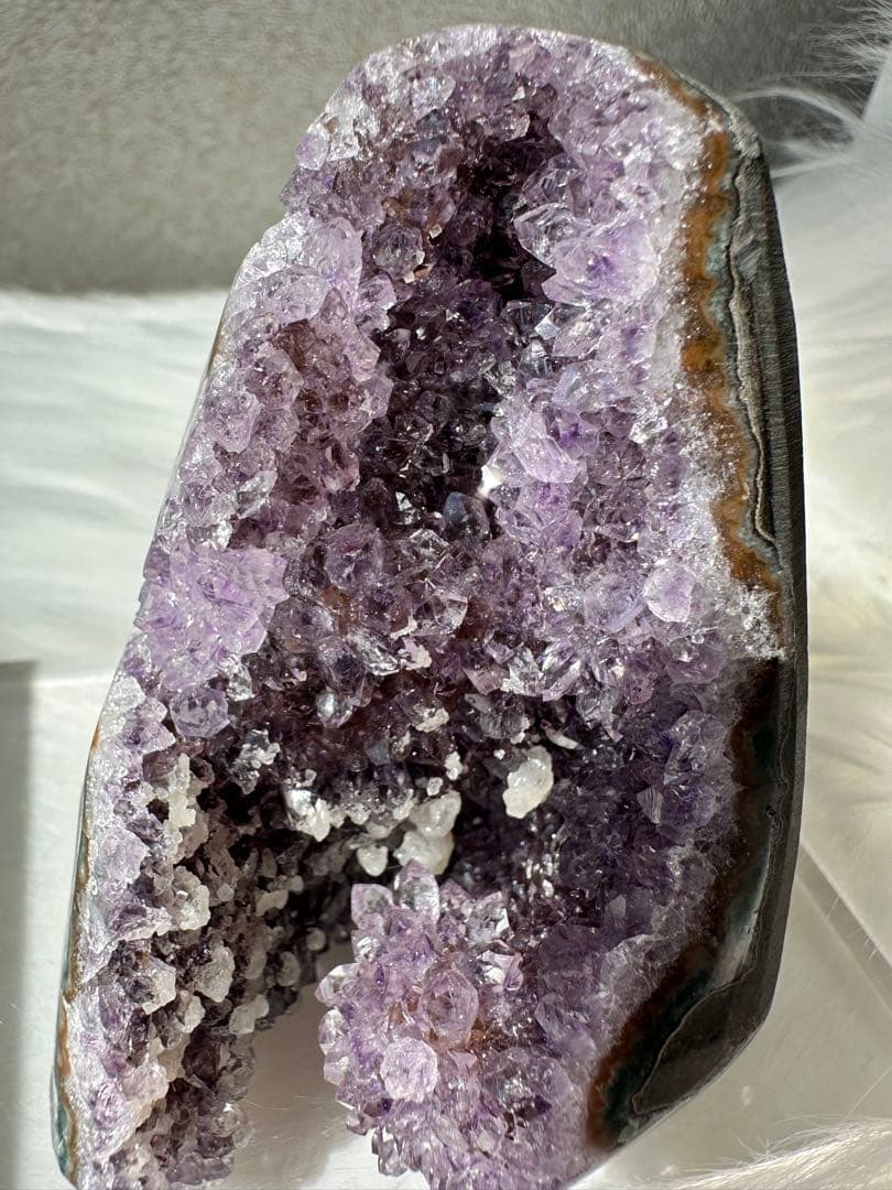 ころんと可愛い✨ウルグアイ産アメジストドーム 348g 高品質 1104