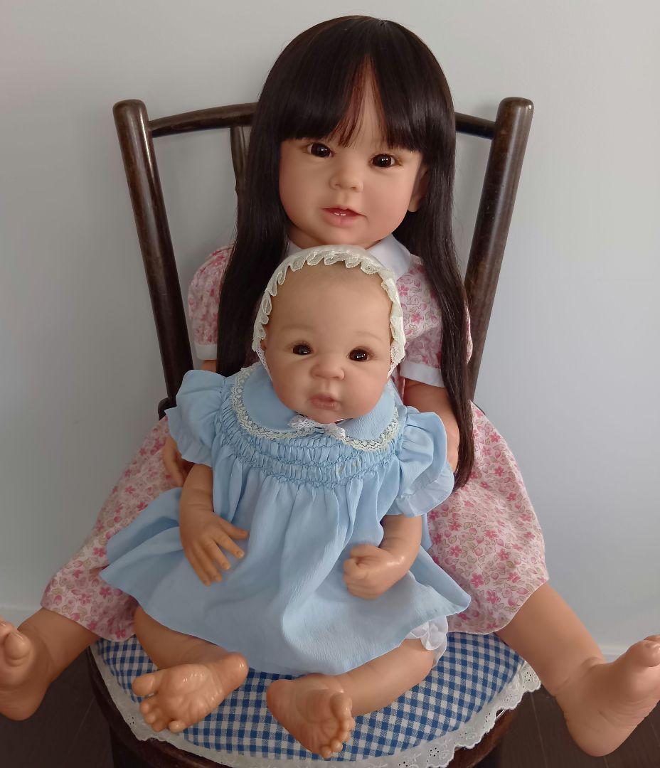 リボーンドール黒目黒髪の超〜♥可愛い高品質☆ボニーちゃん☆リボーンベビー抱き人形