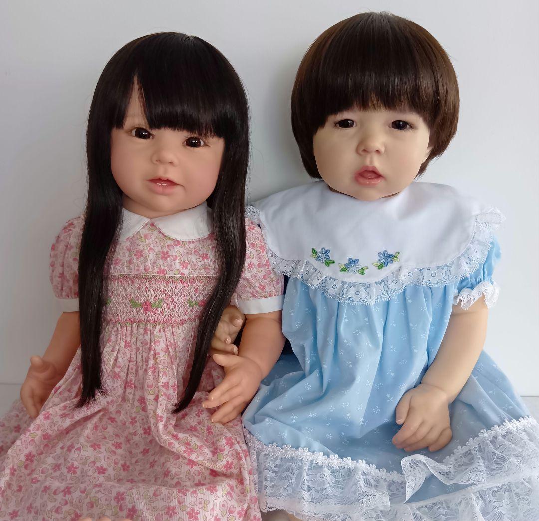 リボーンドール黒目黒髪の超〜♥可愛い高品質☆ボニーちゃん☆リボーンベビー抱き人形