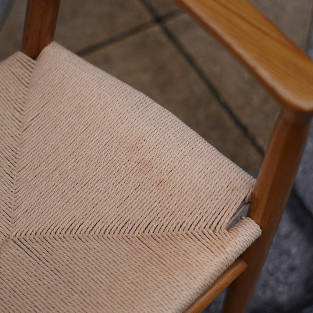 無印良品　ペーパーコードアームチェア