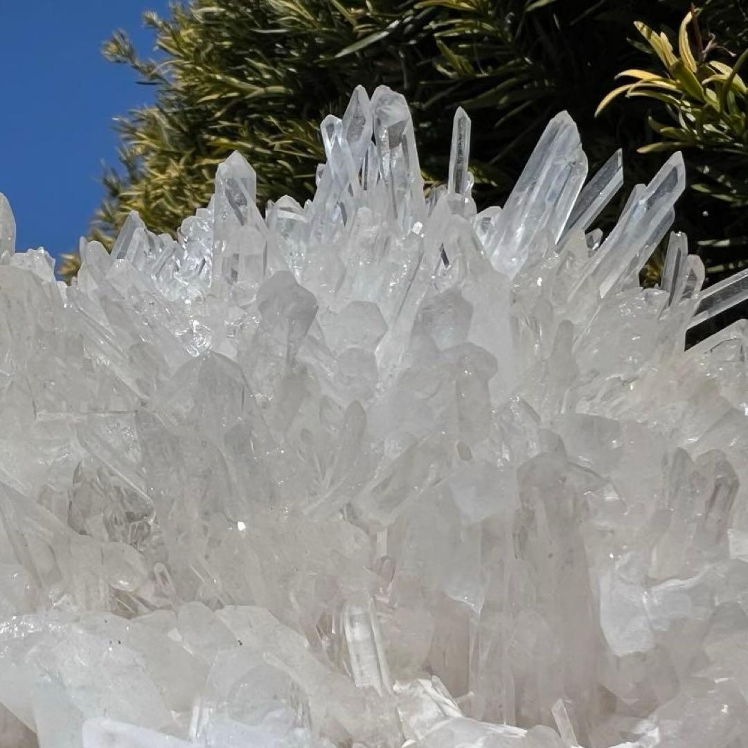 ✳️専用‼️トゲトゲ美美究極結晶✨キラキラ輝く極上特大クラスター✨水晶クラスター