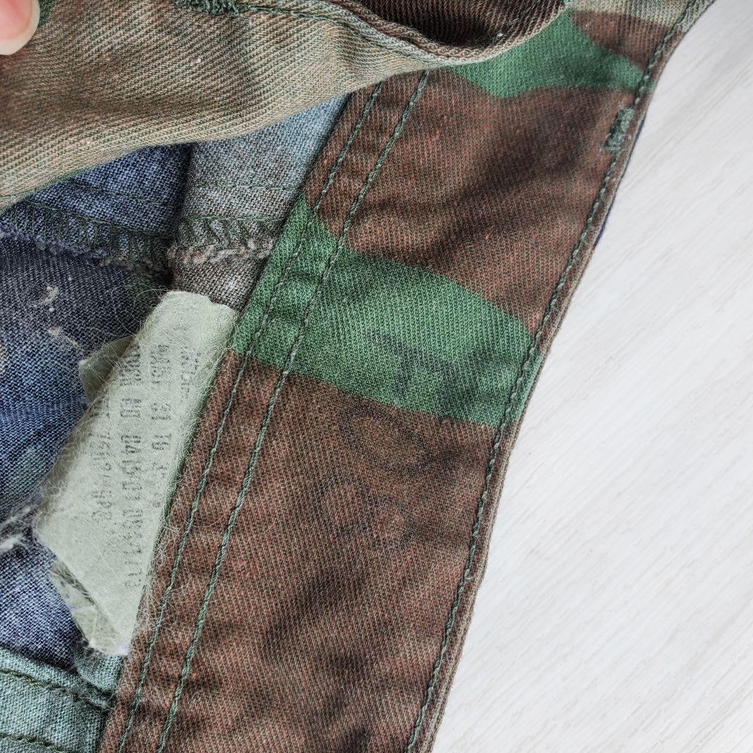 US ARMY 迷彩カモカーゴパンツ 米軍 ミリタリー 軍パン 軍物