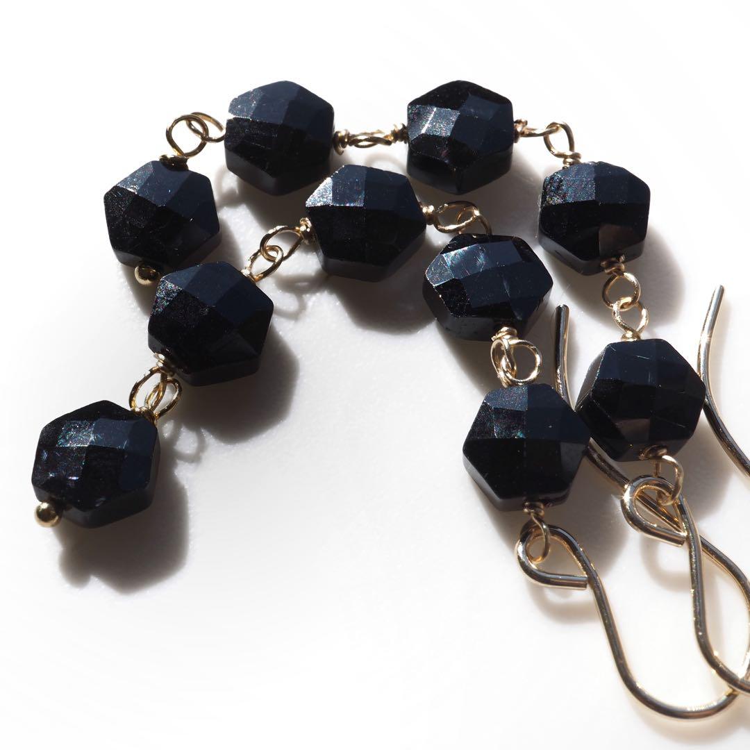 【じばにゃん】宝石質エメラルドクォーツの大粒ピアス