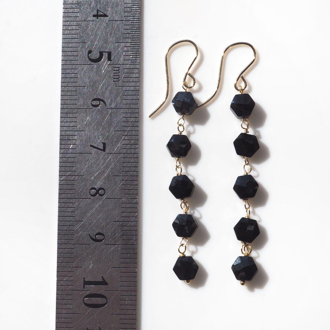 【じばにゃん】宝石質エメラルドクォーツの大粒ピアス