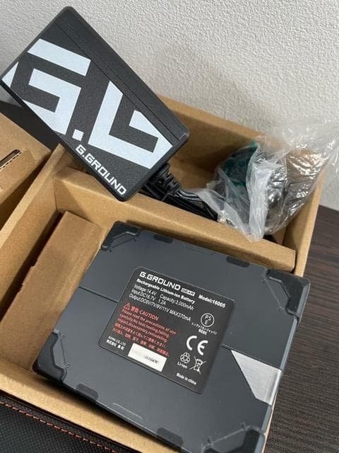 新品☆空調服用ファン＋バッテリーセット♪G.GROUNDジーグランド☆f472