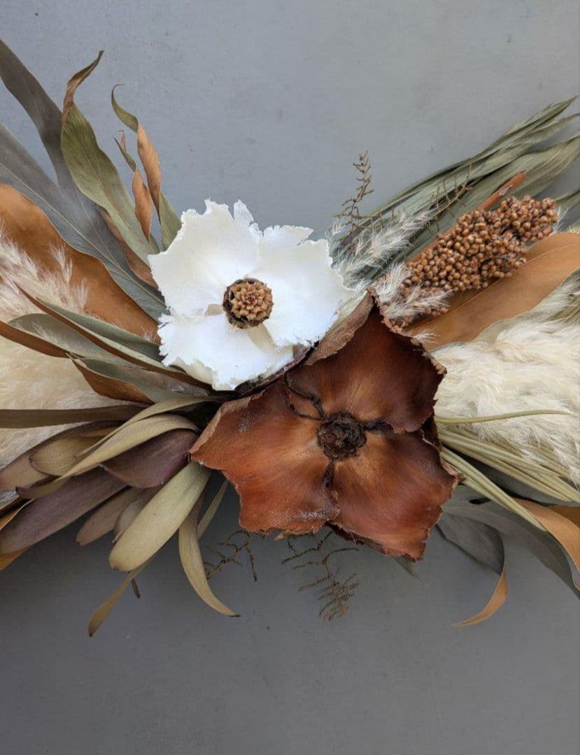 ドライスワッグ 横長スワッグ 大きいスワッグ