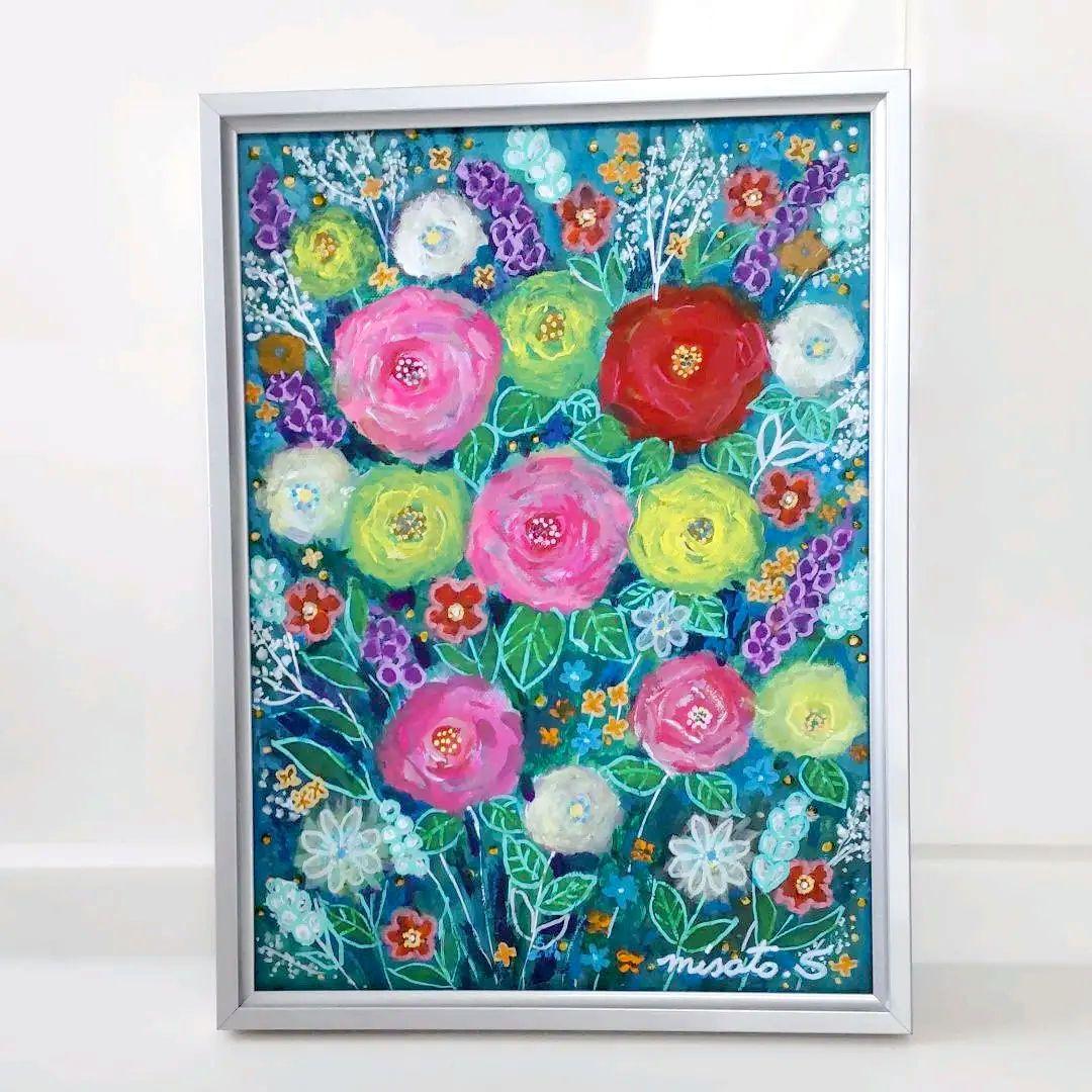 ☆抽象画、現代絵画、インテリア、モダン絵画、アクリル絵画