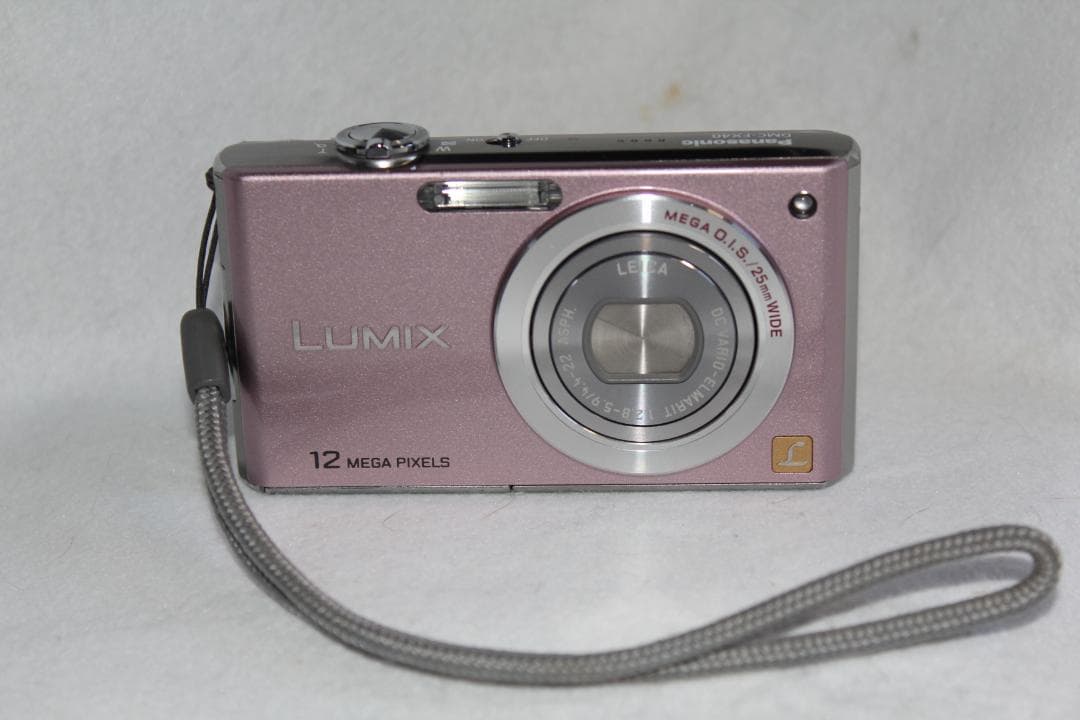 希少！動作品！作例付！Panasonic LUMIX DMC-FX40 充電器付