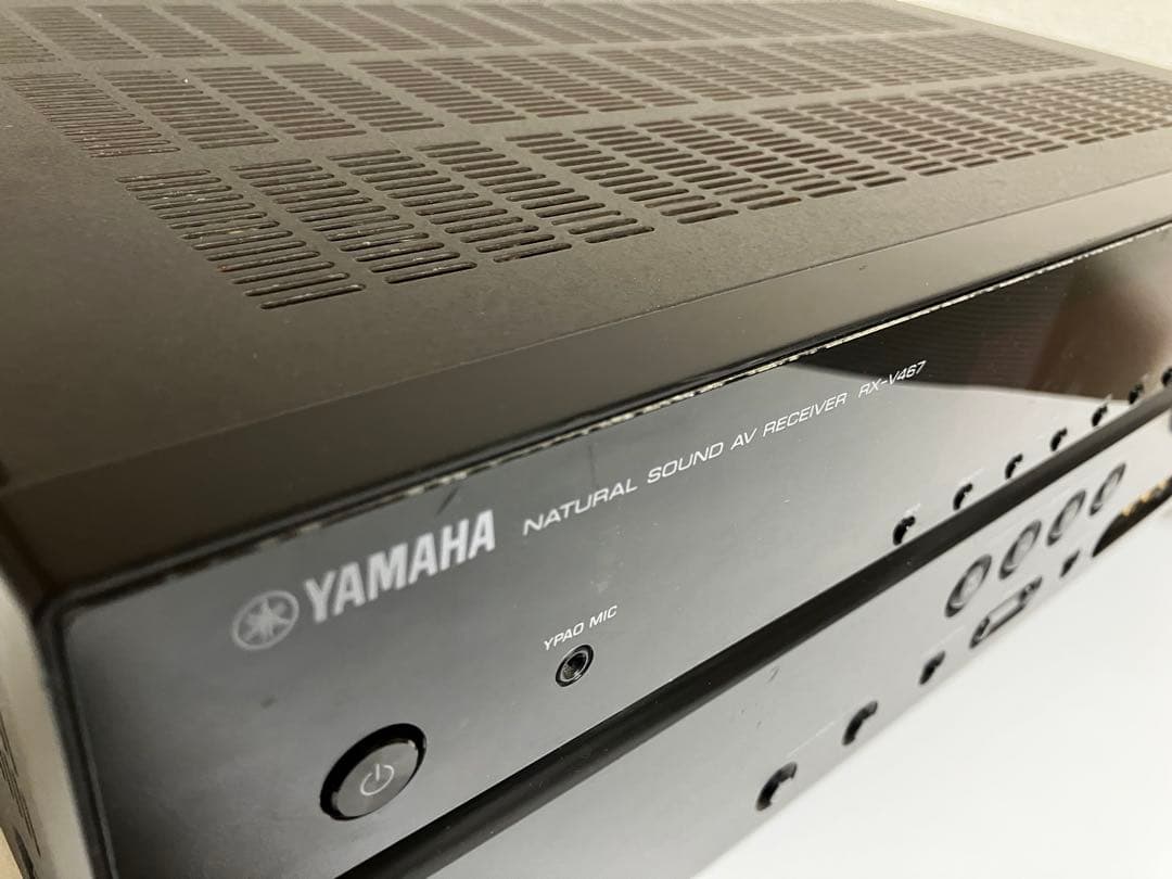【美品】YAMAHA AVレシーバー RX-V467 ブラック
