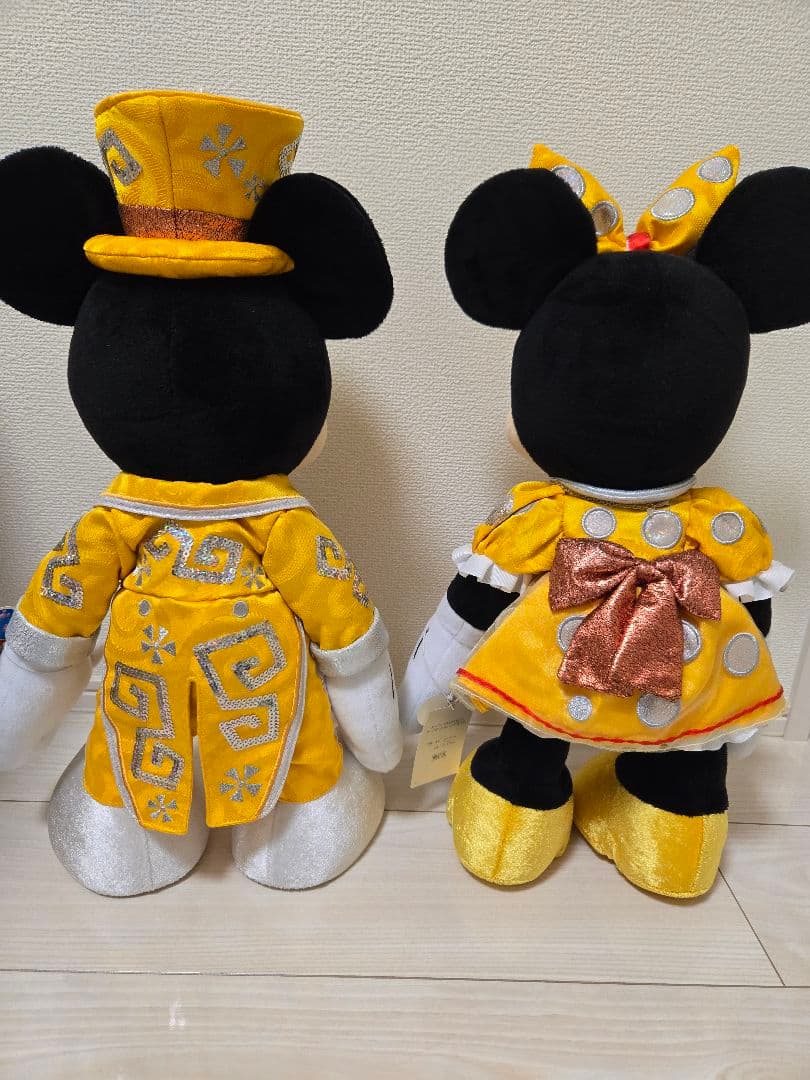 ☆ミッキー＆ミニー☆ぬいぐるみ☆スタンディングドール