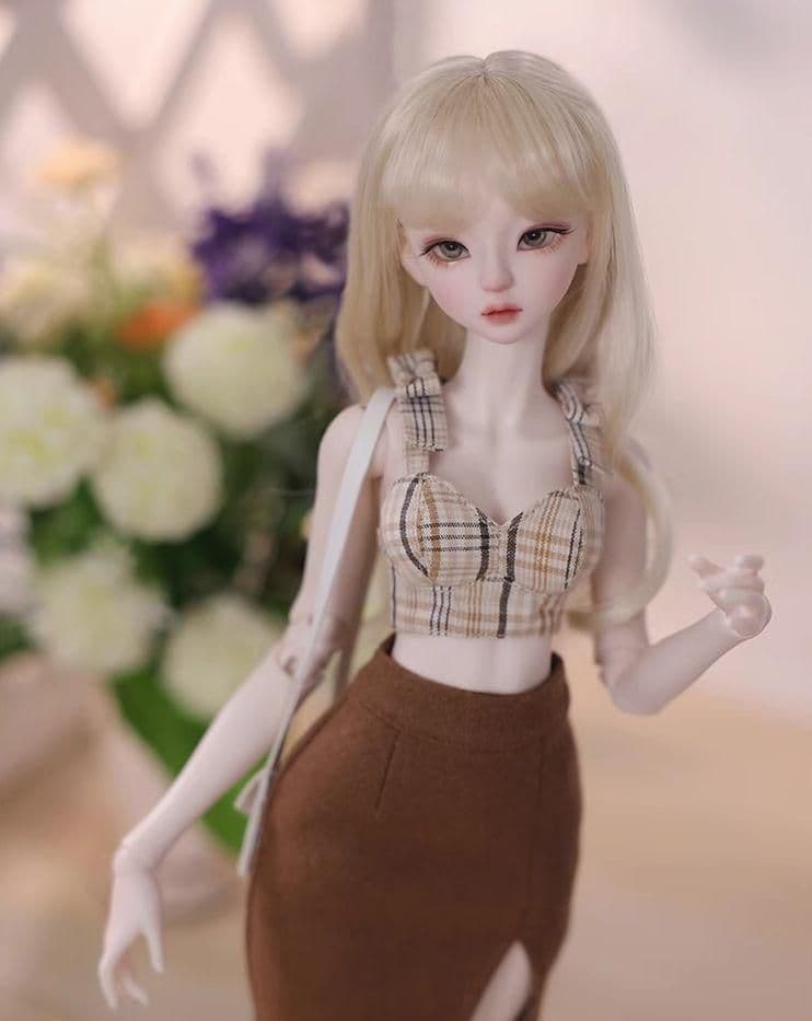 AX9 BJD 1/4 ドール本体 Faina　球体関節人形 ハンドメイド