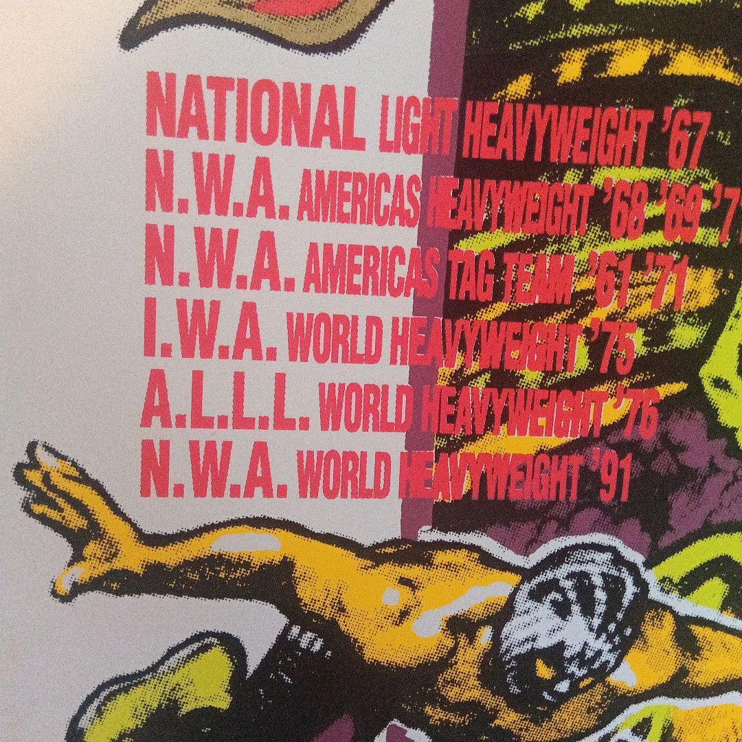 k*a様 ミル・マスカラスxロッキン・ジェリー・ビーン コラボポスター 99年