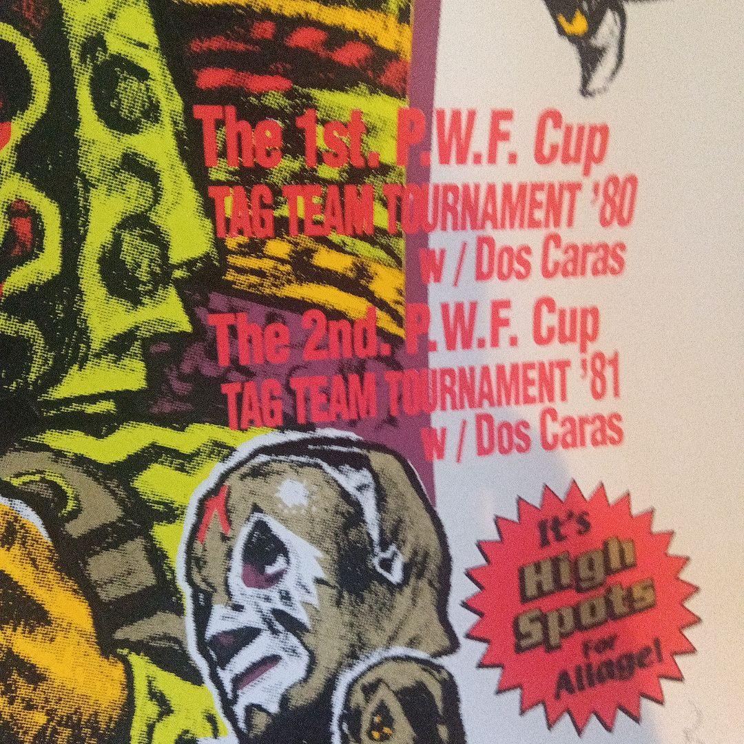 k*a様 ミル・マスカラスxロッキン・ジェリー・ビーン コラボポスター 99年