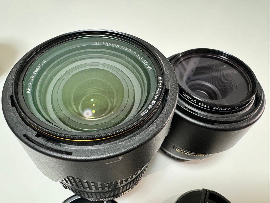 Nikon D5200 一眼レフ 本体+レンズ4本+バッテリー4個+他付属品