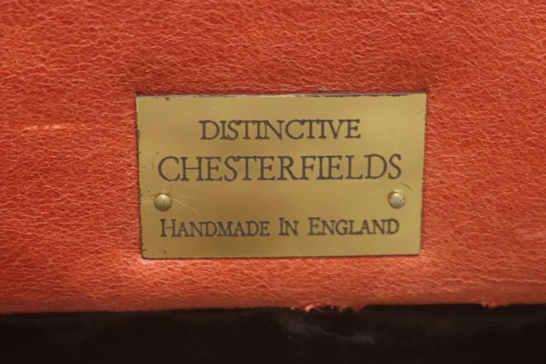 イギリス DISTINCTIVE チェスターフィールド 3Pソファ ヴィンテージ
