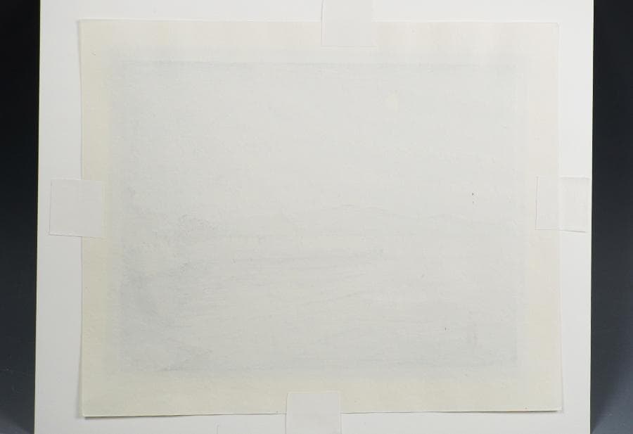 徳力富吉郎 近江 堅田浮御堂 額入り 額装