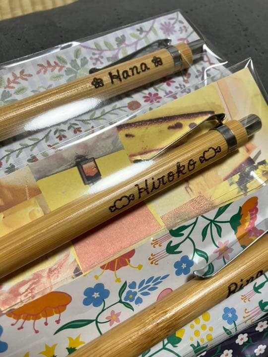 ウッドバーニング ボールペン イラスト 名入れ 無料 名前 名前入り 卒業 入学