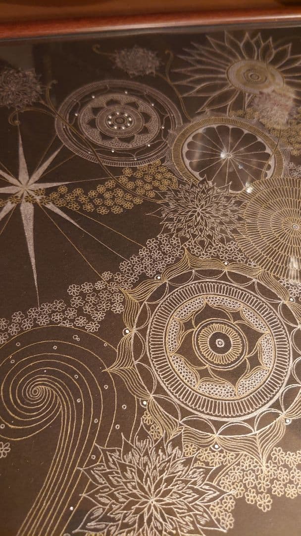 ゼンタングルアート、藤右衛門作、曼陀羅アート、アート、ペンアート