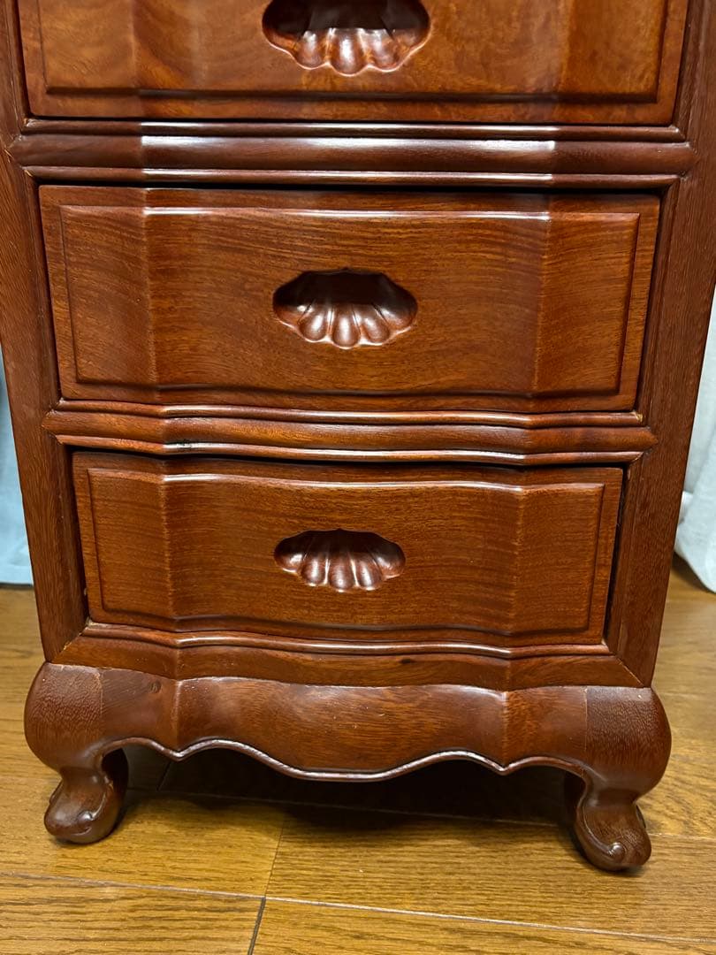 花梨チェスト 6引き出し