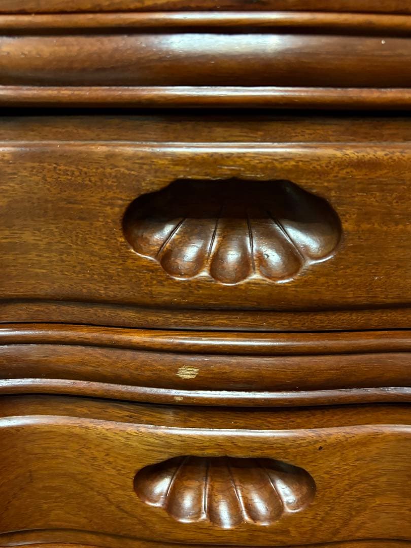 花梨チェスト 6引き出し