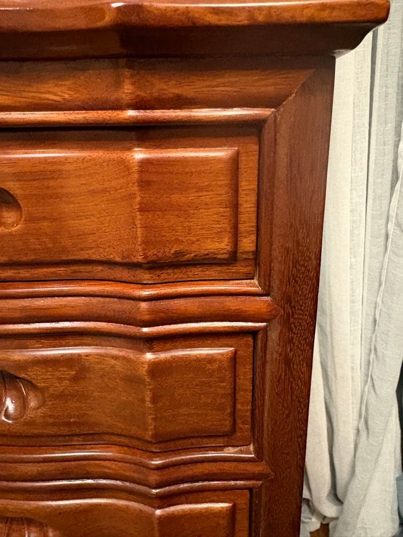 花梨チェスト 6引き出し