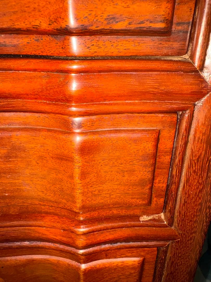 花梨チェスト 6引き出し