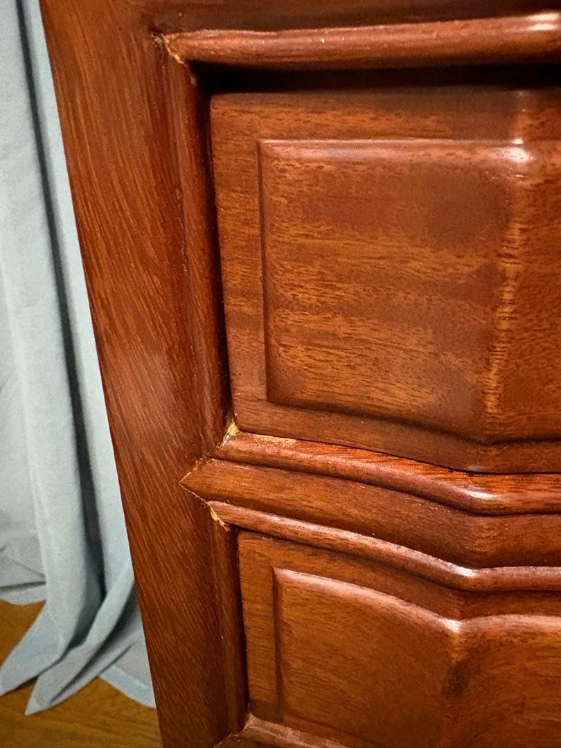 花梨チェスト 6引き出し