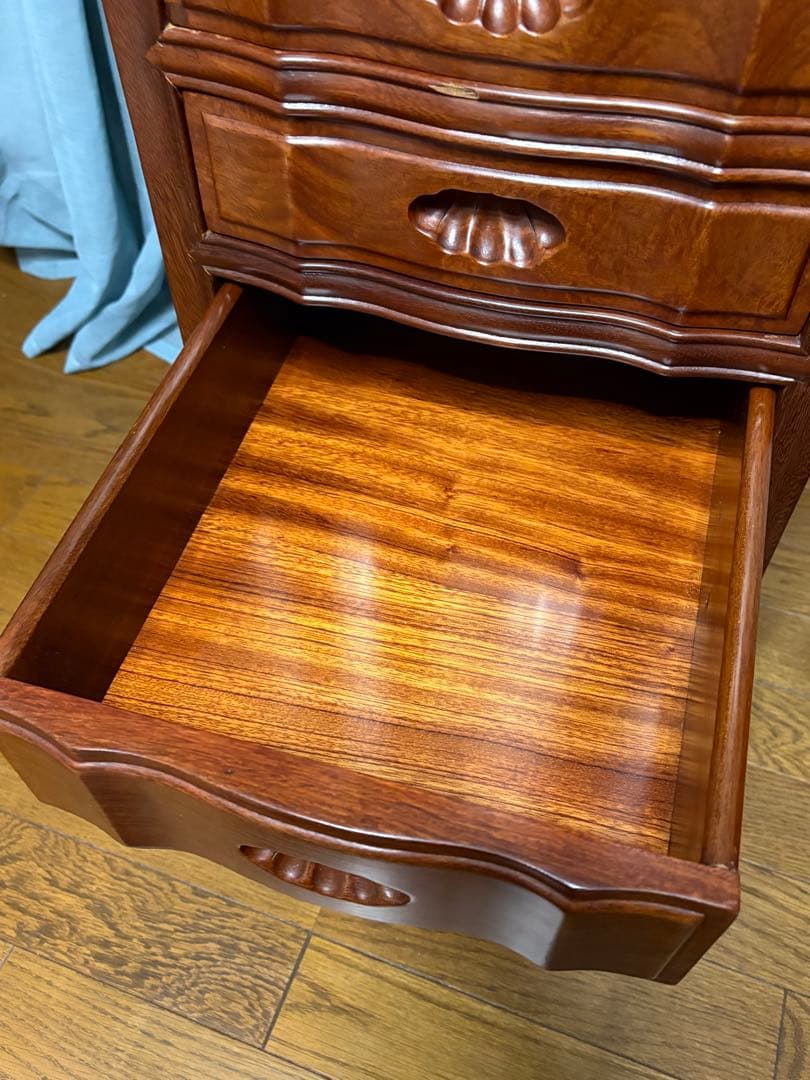 花梨チェスト 6引き出し