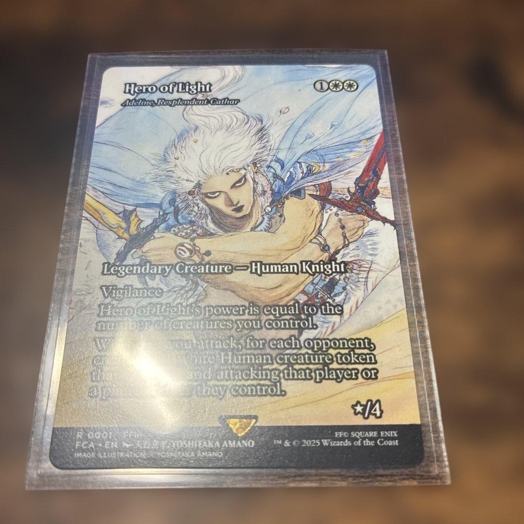 MTG FF光の戦士　光の英雄　剣士、フリオニールfoil.ノンfoilセット