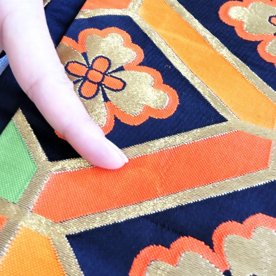 フルセット　七五三　7歳女の子　きもの　絹　紫　牡丹　小物セット