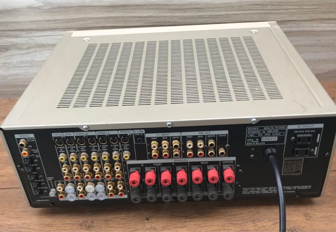 SONY ソニー　AVアンプ　TA-V55ES動作(F53)