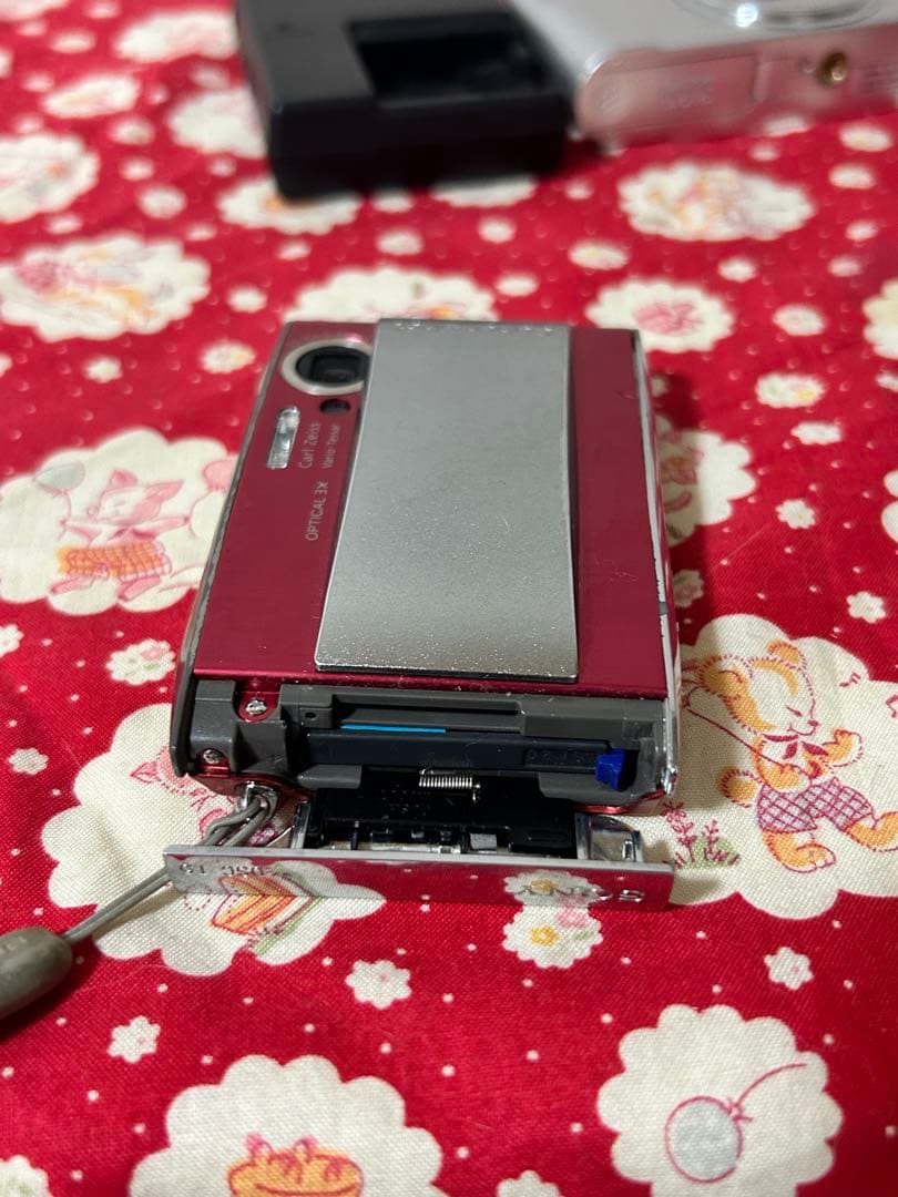 【充電器付】SONYサイバーショット2台＋Kenko デジカメ3台 ジャンク