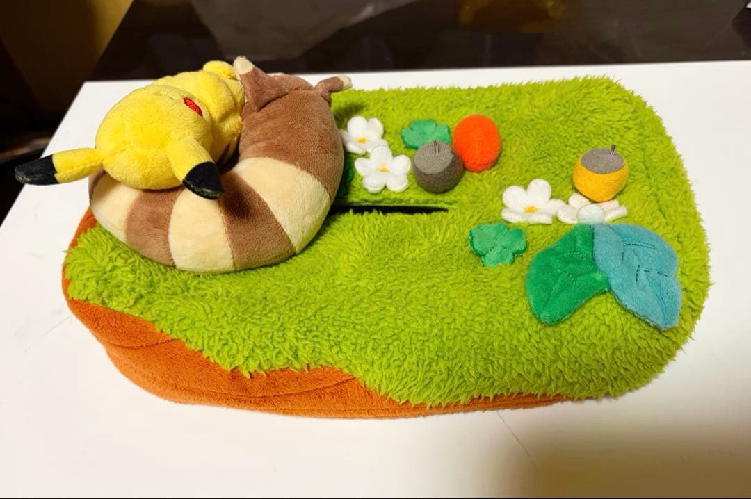 ポケモン　ピカチュウ　ティッシュボックス