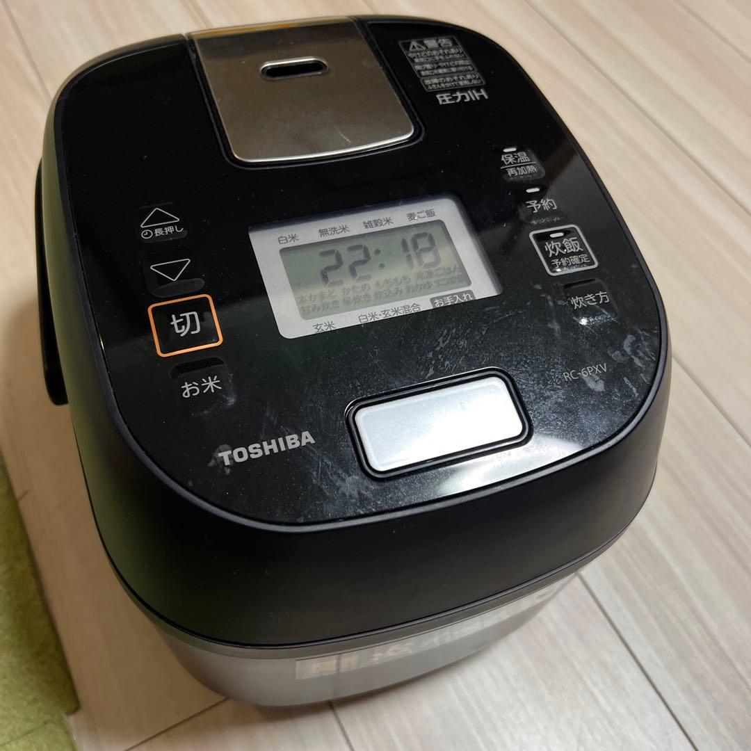 TOSHIBA RC-6PXV 炊飯器 23年製　3.5合炊き
