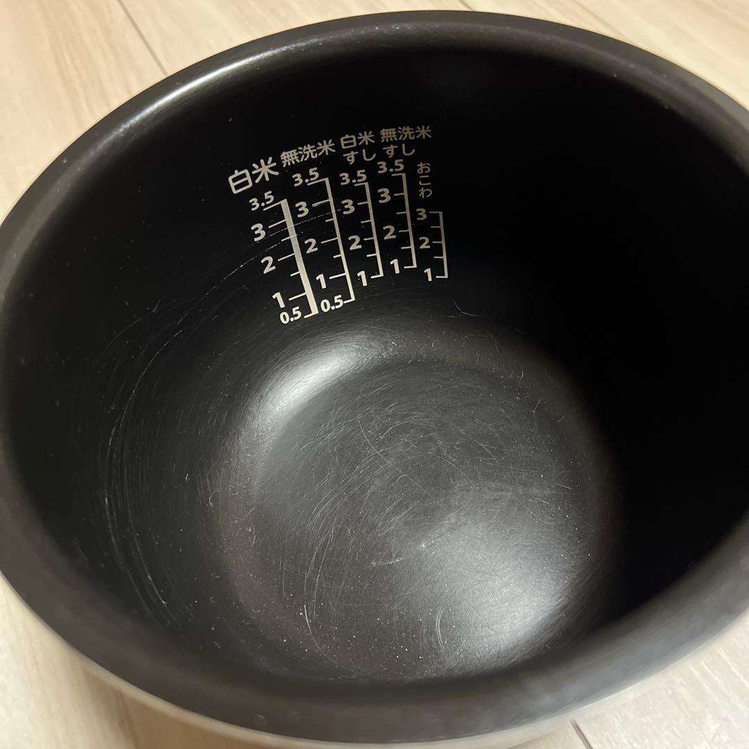 TOSHIBA RC-6PXV 炊飯器 23年製　3.5合炊き